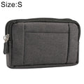 Sports Denim Universal Phone Bag Waist Bag for 5.2 inch or below Smartphones, Size: S, S