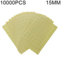 10000 PCS Transparent Round Shape Self-adhesive Sealing Sticker, Diameter: 15mm, Diameter: 15mm