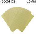 10000 PCS Transparent Round Shape Self-adhesive Sealing Sticker, Diameter: 25mm, Diameter: 25mm