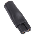 DC 5.5 x 2.1mm Female to Shaver Interface Female Power Supply Conversion Converter, Double Slot