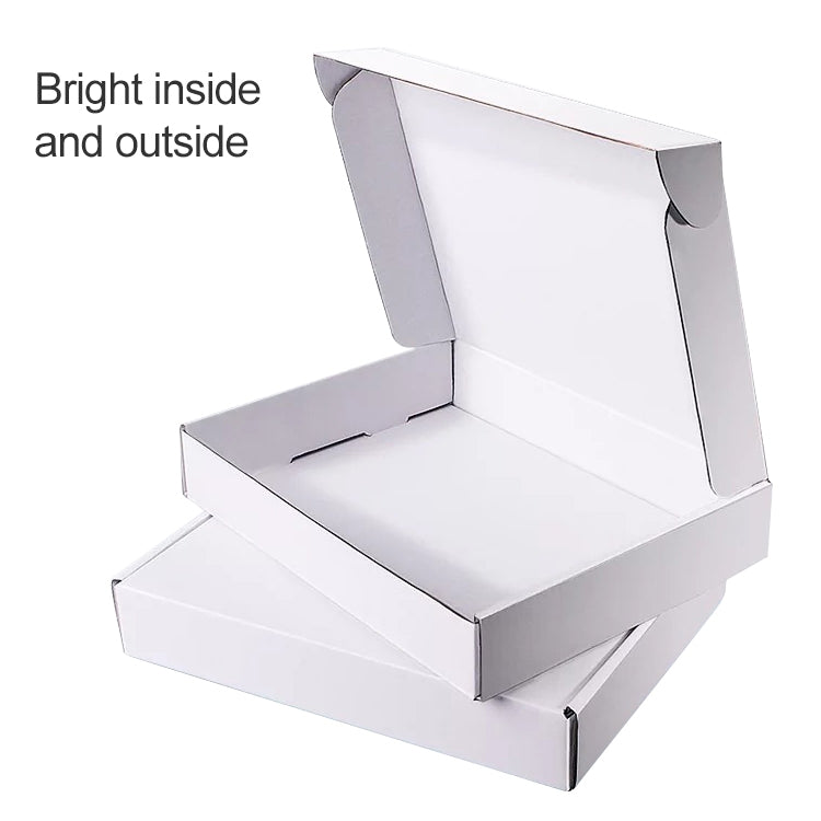 Shipping Box Clothing Packaging Box, Color: White, Size: 36x26x6cm, 36x26x6cm
