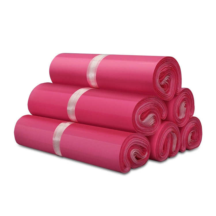 100 PCS / Roll Thick Express Bag Packaging Bag Waterproof Plastic Bag, Size: 13x24cm (Dark Grey), 13x24cm, Pink, 13x24cm, Silver Grey, 13x24cm, White