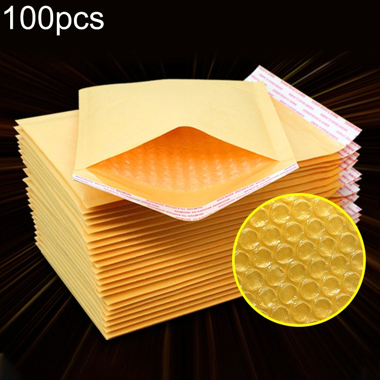 100pcs Kraft Paper Envelope Bag Express Bubble Bag Packaging Bag, Size: 24x36+4cm, 24x36+4cm