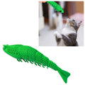 Catnip Fish Bite Teething Stick Funny Cat Toy Pet Toothbrush, Catnip Fish