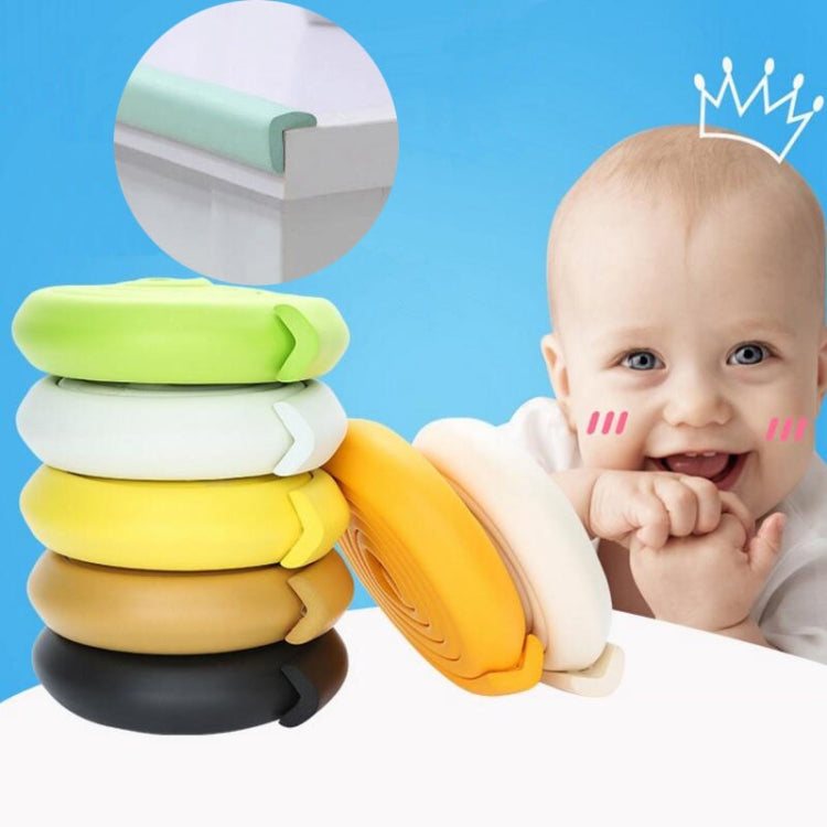 212cm Baby Edge Cushion Foam with Self-adhesive Tape, 212cm Pink, 212cm Gray, 212cm Yellowish Brown, 212cm Light Green, 212cm Coffee