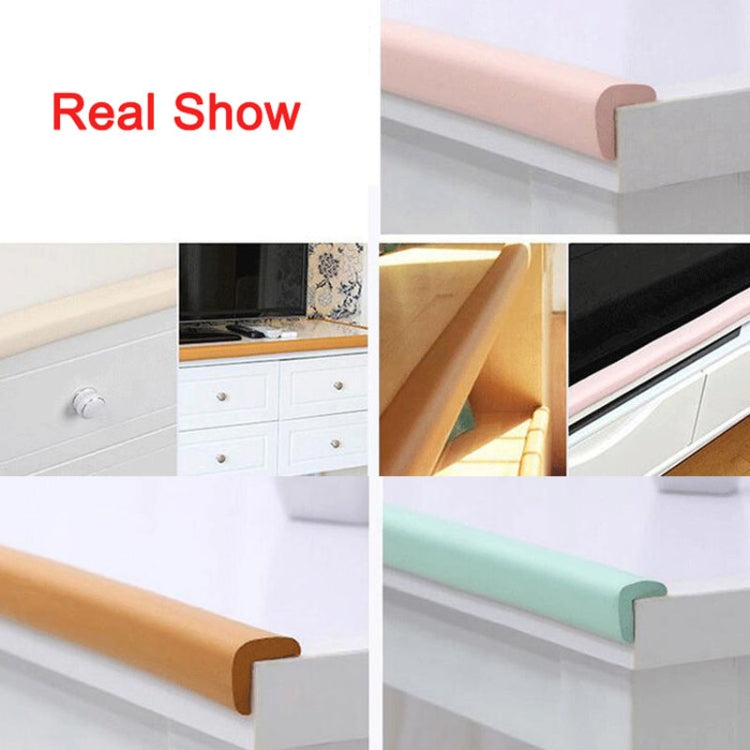 212cm Baby Edge Cushion Foam with Self-adhesive Tape, 212cm Pink, 212cm Gray, 212cm Yellowish Brown, 212cm Light Green, 212cm Coffee