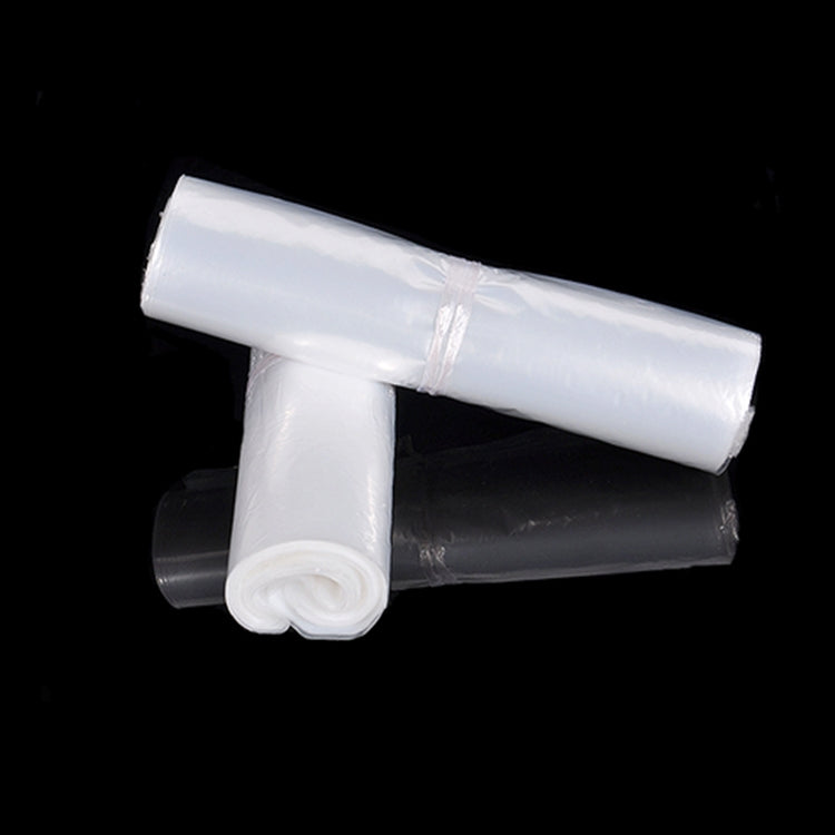 100pcs Sealer Closer Machine Special Transparent Plastic Bag with Customized Logo & Design, Size: 17cm x 26cm, 17cm x 26cm