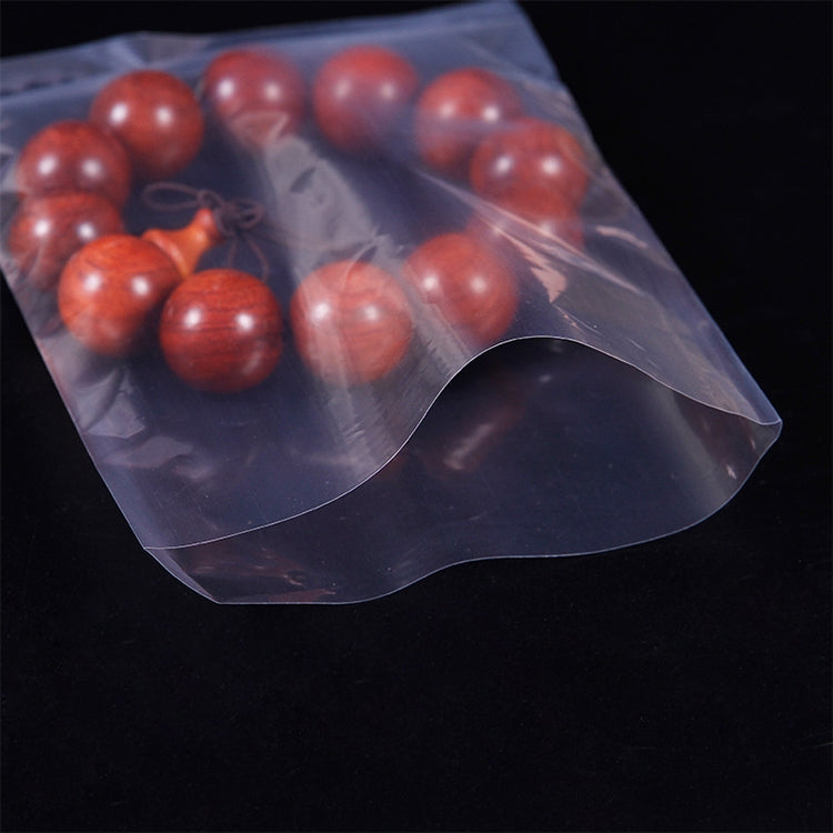 100pcs Sealer Closer Machine Special Transparent Plastic Bag with Customized Logo & Design, Size: 17cm x 26cm, 17cm x 26cm