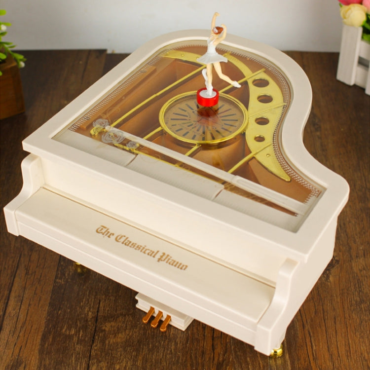 Mechanical Classical Ballerina Girl Dancer the Piano Music Box, Ballerina Girl Dancer Piano
