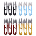 12 PCS Iron & Steel Thread Clippers , Size: 110 x 25 x 0.8mm, S-ETP-0901F, S-ETP-0901H