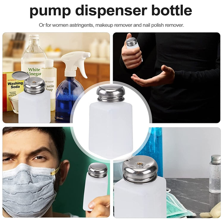 250ml Push Down Alcohol and Liquid Container Bottle, 250ml