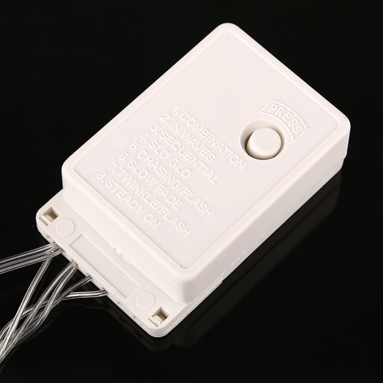 100 LED Light with Controller, Flashing / Fading / Chasing Effect, AC 220V, EU Plug, Pink Light, Purple Light, Yellow Light, Green Light, White Light, Red Light, Orange Light, Blue Light
