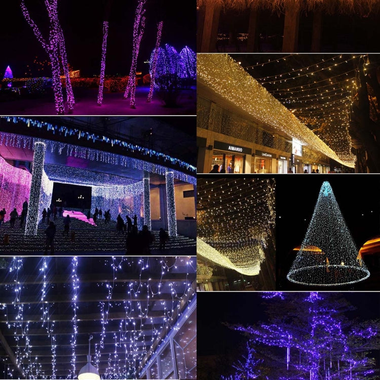 100 LED Light with Controller, Flashing / Fading / Chasing Effect, AC 220V, EU Plug, Pink Light, Purple Light, Yellow Light, Green Light, White Light, Red Light, Orange Light, Blue Light