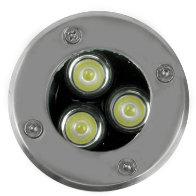Waterproof 3 LED Light, DC 12V, White Light