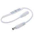 3 Keys Mini Controller Dimmer for 3528 / 5050 SMD Single Color LED Strip Light with DC Connector, DC 12V, DC 12V