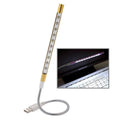 10-LED Portable Ultra Bright USB LED Light