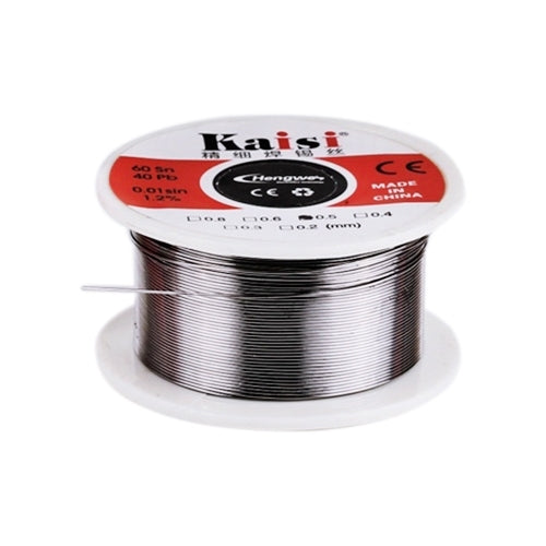 Kaisi 0.6mm Rosin Core Tin Lead Solder Wire for Welding Works, 50g, 0.6mm 50g