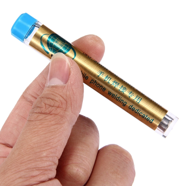 WLXY 0.5mm Solder Wire Flux Tin Lead Melt Soldering Wire, 0.5mm, 10 PCS 0.5mm