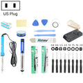 JIAFA JF-8120 22 in 1 Soldering Iron Tool Set,Voltage: 220V,Rated Power:30W, JF-8120, US Plug, JF-8120, EU Plug