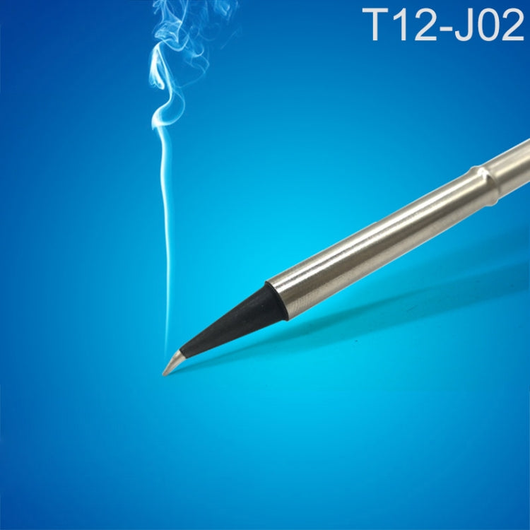 QUICKO T12-J02 Black Welding Lead-free Soldering Iron Tip, T12-J02