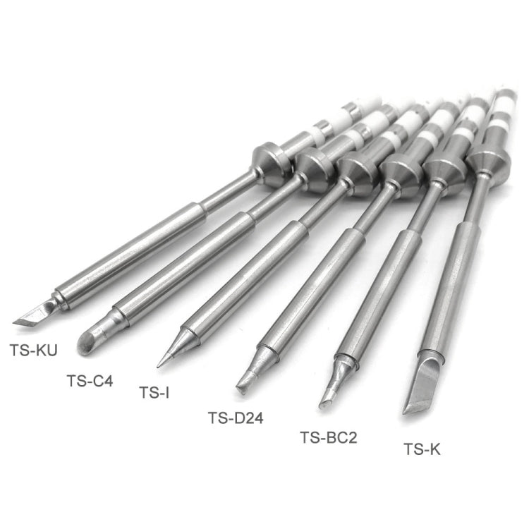 QUICKO TS100 Lead-free Electric Soldering Iron Tip, TS-KU, TS-K, TS-KU, TS-B2, TS-BC2, TS-C4, TS-D24, TS-I, TS-ILS