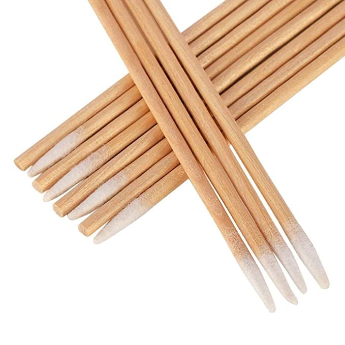 100 PCS / Pack Singal Head Cotton Swab Cleaning Tools, Singal Head Cotton Swab