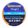 Mechanic iTough X 200M 0.04MM LCD OLED Screen Cutting Wire, Mechanic 0.04MM 200M