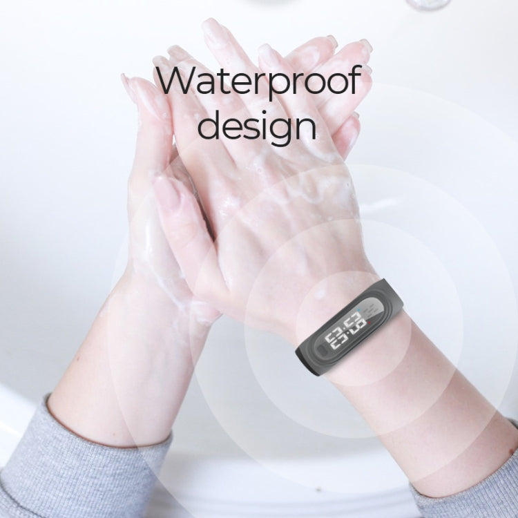 Q2 Outdoor Ultrasonic Electronic Mosquito Repellent Bracelet, Support Three-gear Mode & Time Display, Q2 (Black), Q2 (Pink), Q2 (Blue), Q2 (White)