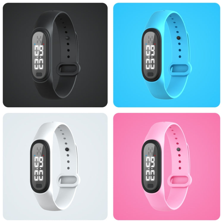 Q2 Outdoor Ultrasonic Electronic Mosquito Repellent Bracelet, Support Three-gear Mode & Time Display, Q2 (Black), Q2 (Pink), Q2 (Blue), Q2 (White)