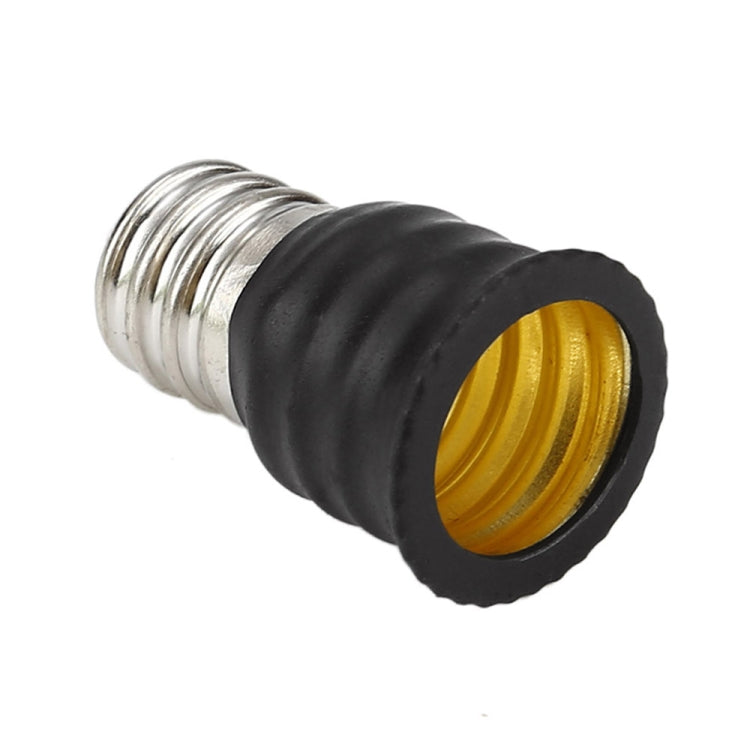10 PCS E12 To E14 Socket Changer LED Light Lamp Adapter, Black, White