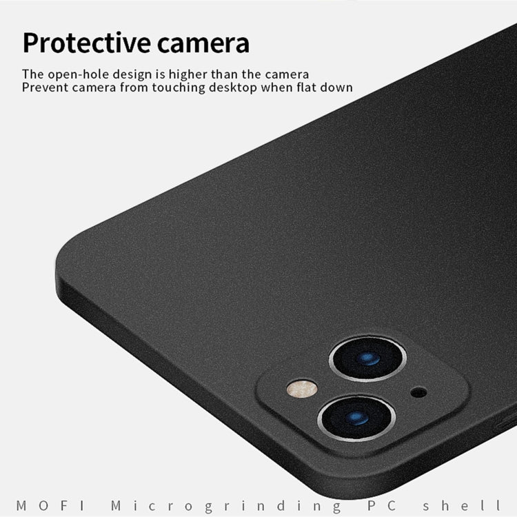 MOFI Fandun Series Frosted PC Ultra-thin All-inclusive Phone Case, For iPhone 15 Pro Max, For iPhone 15 Pro, For iPhone 15 Plus, For iPhone 15
