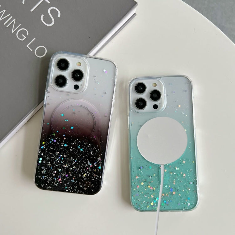 Glitter MagSafe Hybrid Clear TPU Phone Case, For iPhone 12 Pro, For iPhone 11 Pro Max, For iPhone 11, For iPhone 11 Pro