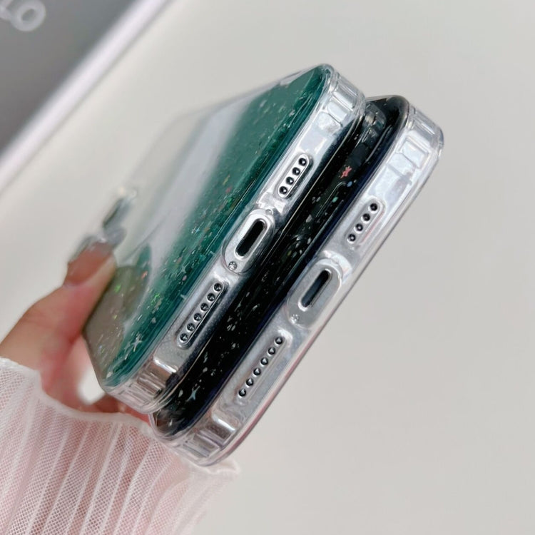 Glitter MagSafe Hybrid Clear TPU Phone Case, For iPhone 12 Pro, For iPhone 11 Pro Max, For iPhone 11, For iPhone 11 Pro