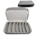 Portable Adjustable Multi-Compartment Hard Case Eyeglass Storage Bag