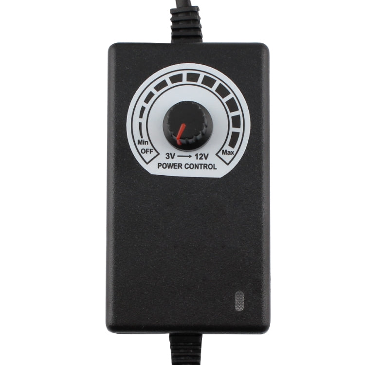 12V Adjustable Power Supply Adapter AC DC 3V - 12V 2A 24W Universal Charger Voltage Regulator Driver, US Plug, EU Plug