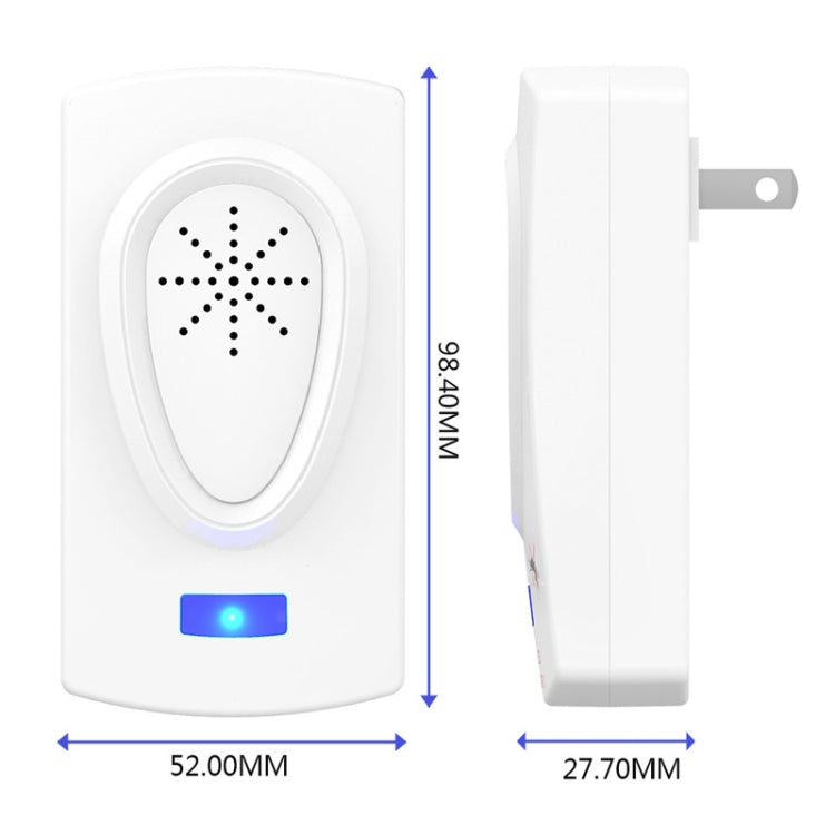 Ultrasound Mouse Cockroach Pest Repeller Device Insect Rats Spiders Mosquito Killer Pest Control Household Pest Rejecter, US Plug, EU Plug