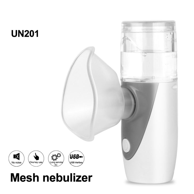 UN201  Health Care Mesh Nebulizer Handheld Portable Children Adult Asthma Inhaler Mini  Care Inhale Ultrasonic Nebulizer, UN201