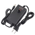 AC To DC Adjustable Voltage Power Adapter Universal Power Supply Display Screen Power Switching Charger, US 3V-12V 2A, EU 3V-12V 2A, US 9V-24V 1A, EU 9V-24V 1A, US 3-24V 1A, EU 3-24V 1A