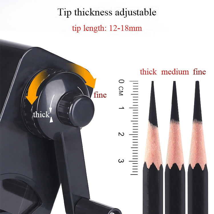Hand Crank Mechanical Art Student Pencil Sharpeners Tool Office School Supplies