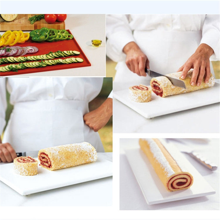 2 PCS Non-stick Cake Pad Swiss Roll Pad Baking Tools For Cakes Silicone Mat