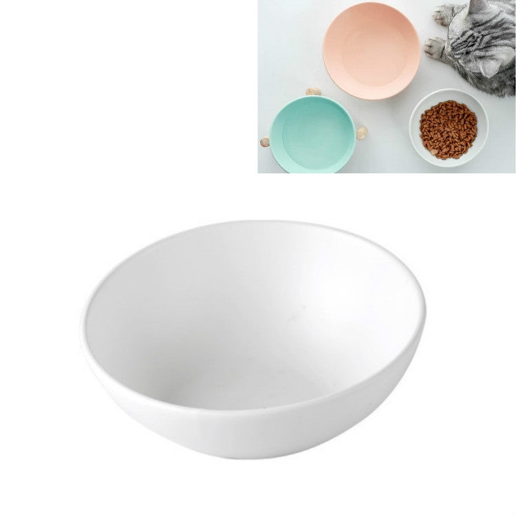 Cat Dog Food Bowl Pet Ceramic Bowl, 15cm/300ml Bowl, 15cm/300ml Bowl With Wooden Stand, 18cm/600ml Bowl, 18cm/600ml Bowl With Wooden Stand