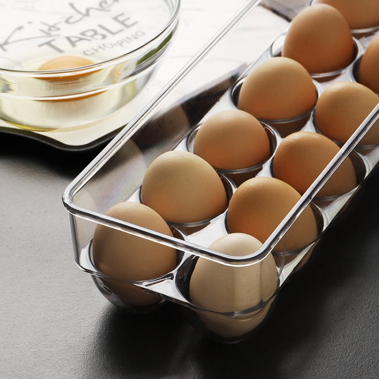 Kitchen Refrigerator Storage Box Compartment with Lid Egg Storage Box, 12 Grid, 14 Grid, 21 Grid