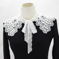 Hollow Water-soluble Fake Collar Shawl Dress Decorative Collar