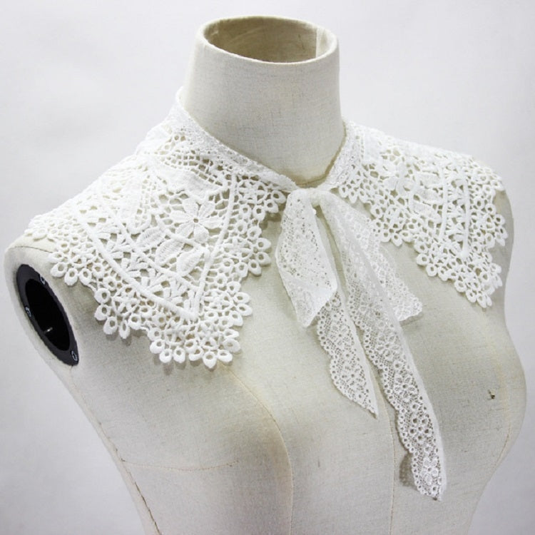 Hollow Water-soluble Fake Collar Shawl Dress Decorative Collar