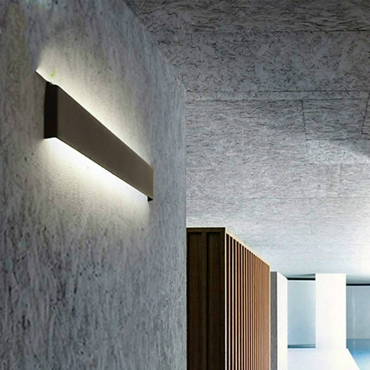 Modern Minimalist Living room Hallway Stairs Sconce LED Wall Lamp Creative Decoration Lighting, Black-15cm 6W, Black-30cm 12W, Black-48cm 18W, Black-58cm  24W, Silver-15cm 6W, Silver-30cm 12W, Silver-48cm 18W, Silver-58cm 24W