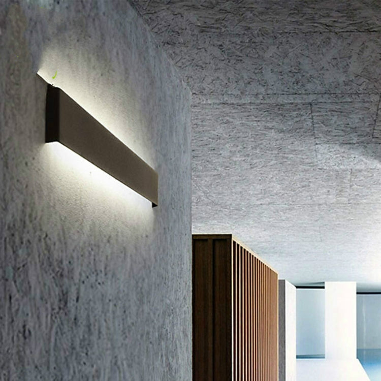 Modern Minimalist Living room Hallway Stairs Sconce LED Wall Lamp Creative Decoration Lighting, Black-15cm 6W, Black-30cm 12W, Black-48cm 18W, Black-58cm  24W, Silver-15cm 6W, Silver-30cm 12W, Silver-48cm 18W, Silver-58cm 24W