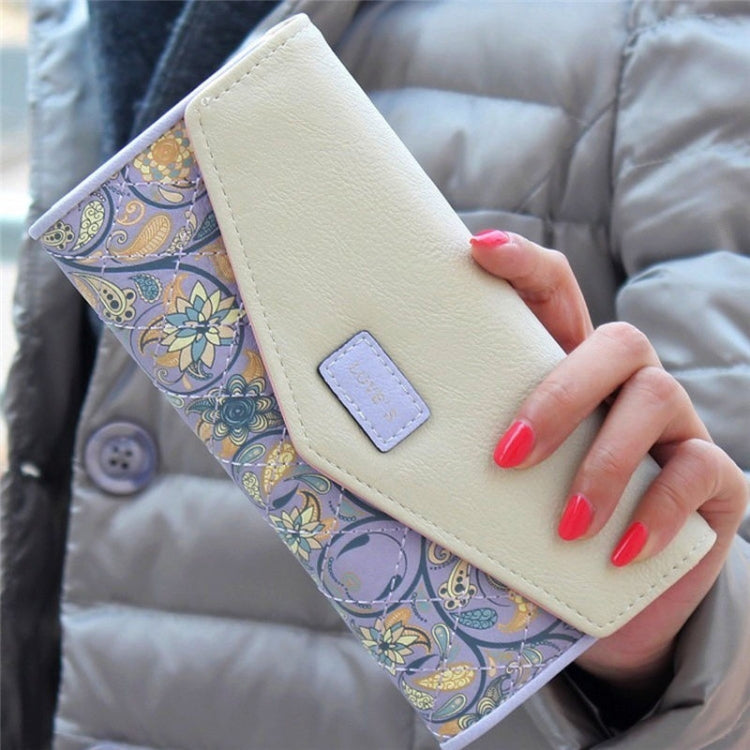 Fashion Ladies Leather Clutch Bag Purse Long Cartoon Wallet Coin Purse