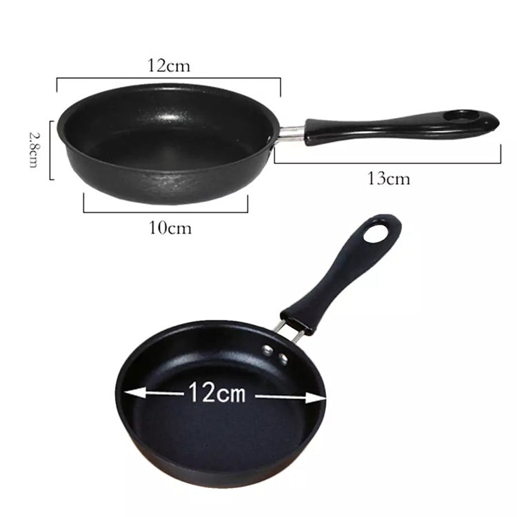 Mini Egg Frying Panpure Non-Stick  Flat Bottom Pan Multicooker, 12cm