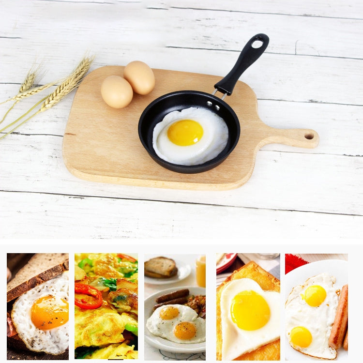 Mini Egg Frying Panpure Non-Stick  Flat Bottom Pan Multicooker, 12cm