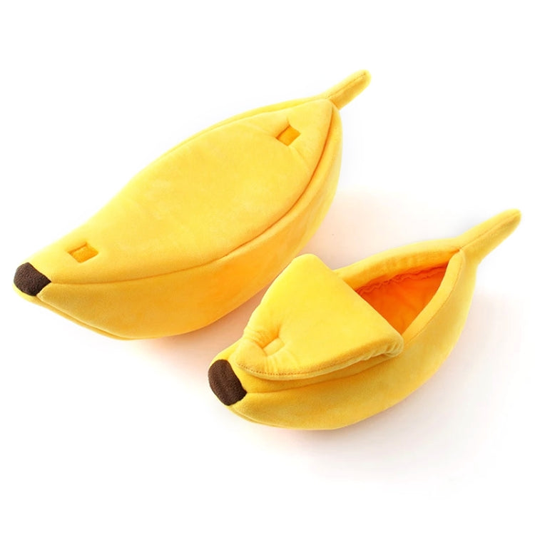 Creative Kennel Banana Shape Cat Litter Winter Warm Pet Nest, S, M, L, XL